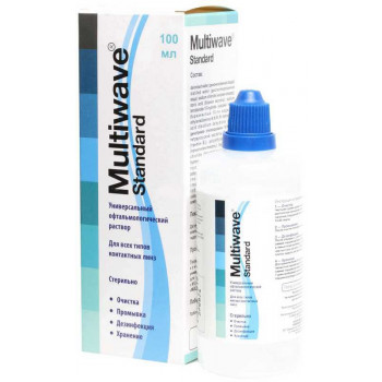 Раствор для линз Multiwave 100 мл Раствор для линз Multiwave 100 мл